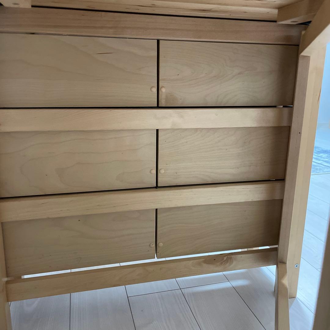 IKEA NORDEN ダイニングテーブル　中古　傷汚れあり