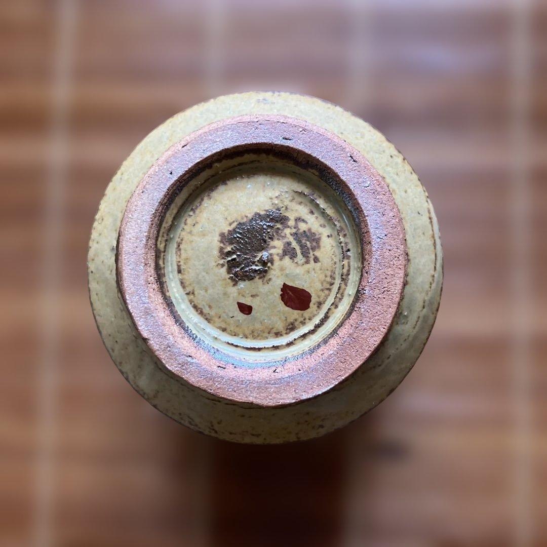 ◇神勝寺焼陶津窯三代目「藤本明成」作 色絵湯呑み 日本工芸