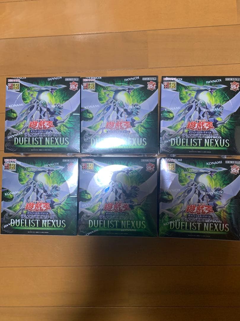 遊戯王カード デュエリスト・ネクサス 6BOX シュリンク付き