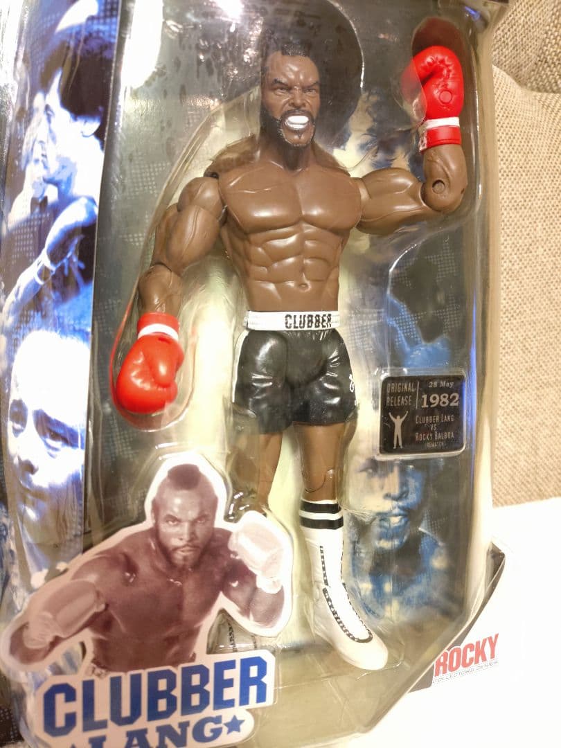 未開封　貴重！ロッキーⅢ（シルベスター・スタローン）　クラバーラング　ボクシング