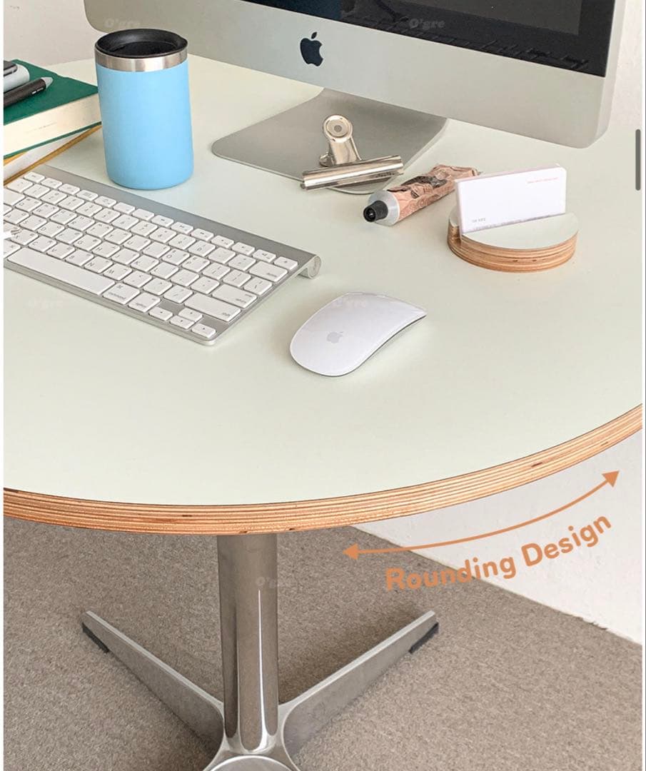 【送料込み】ogre vamir ラウンドテーブル　80cm 韓国インテリア