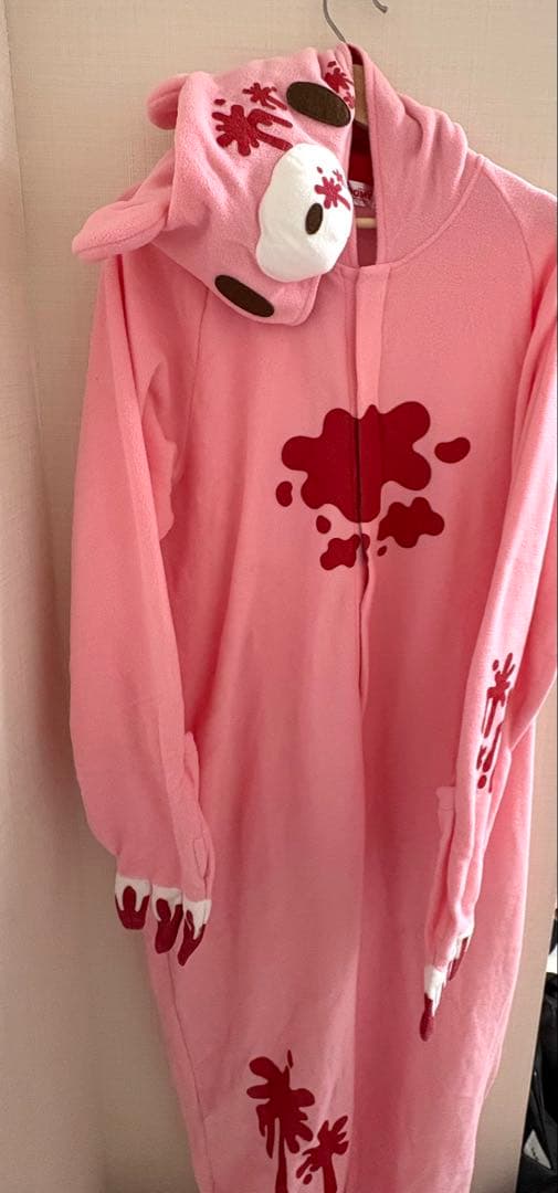 SAZAC サザック いたずらぐまのグル〜ミ〜 グルーミー ピンク 着ぐるみ