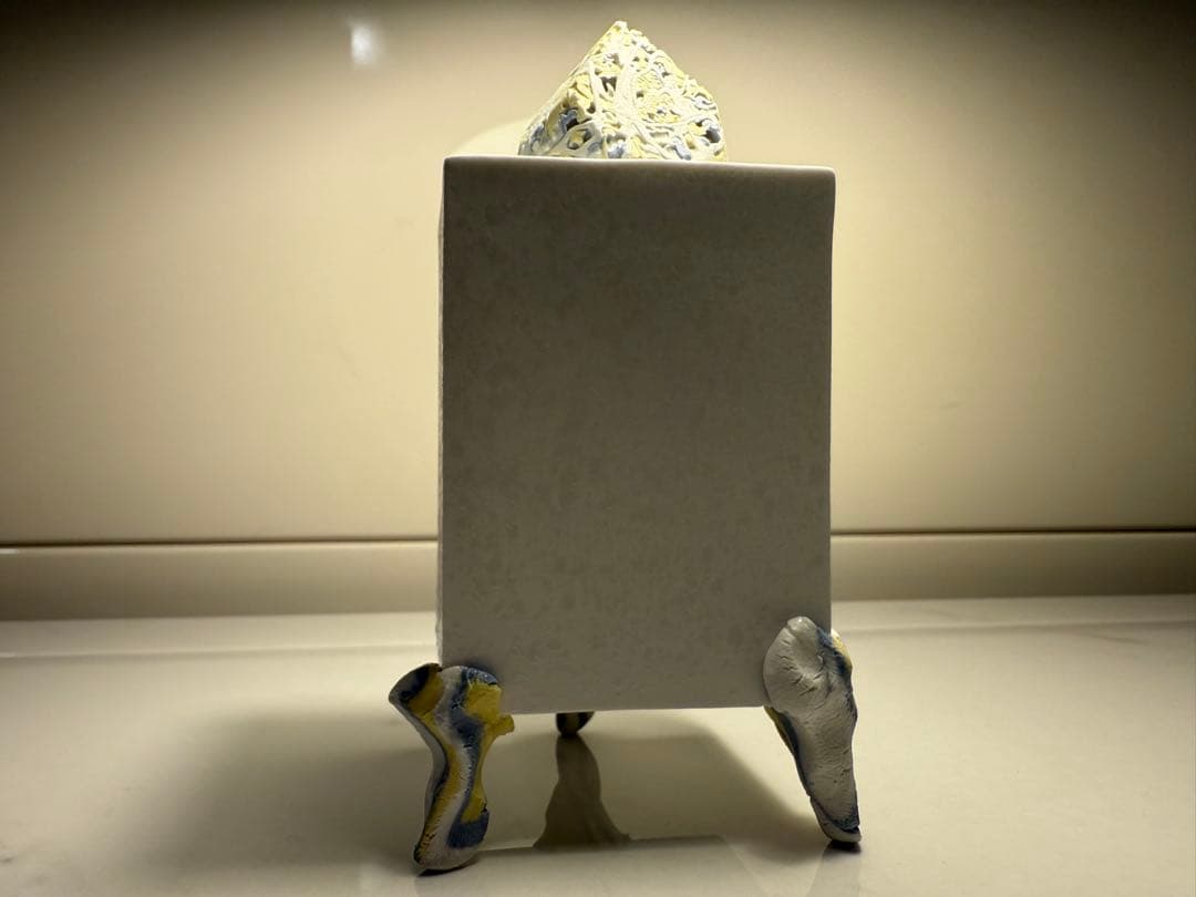 長江重和（NAGAE Shigekazu）作　香炉「かたち香る」 共箱・栞付き