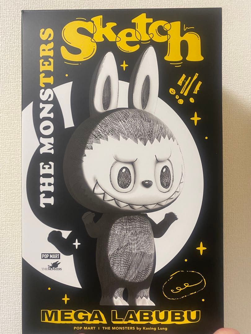 【正規品】POP MAHT MEGA MEGA LABUBU 400% 開封済み