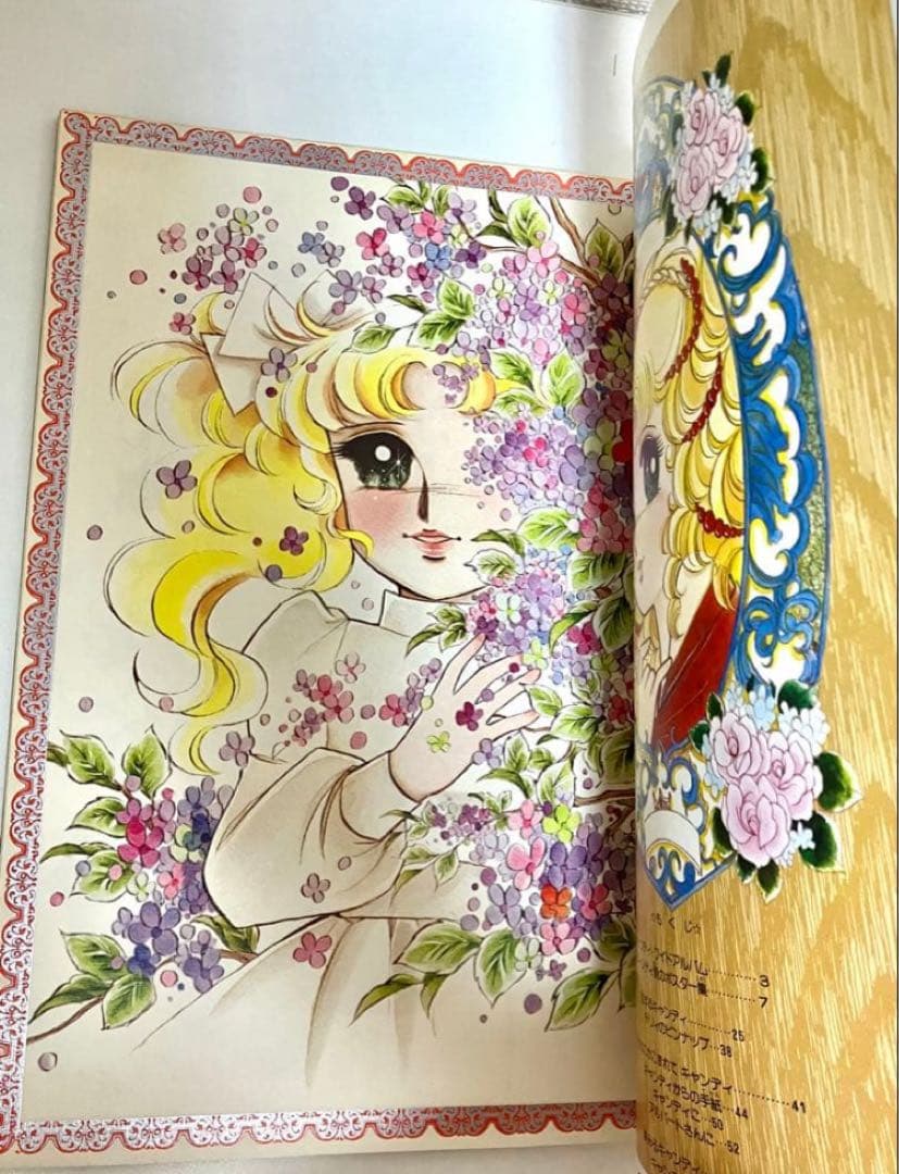 初版】【美品】キャンディキャンディ イラスト集 Part2 いがらしゆみこ