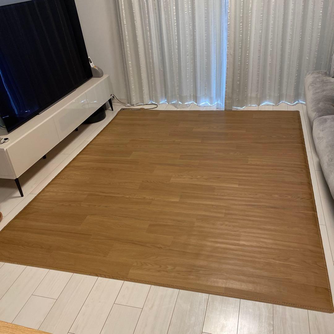 Panasonic ホットカーペット DC-3V4R DC-3V4R-MT ホットカーペット かんたん床暖 木目ブラウン色