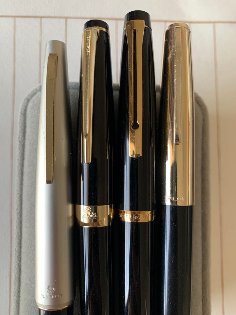 パイロット Custom（14Kペン先）含む 4本 万年筆まとめ売り