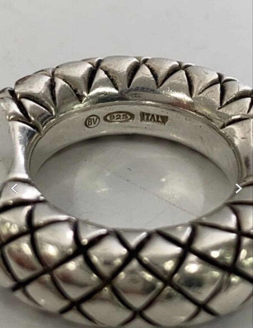 ボッテガヴェネタ　Bottega Veneta リング約9号　箱付き