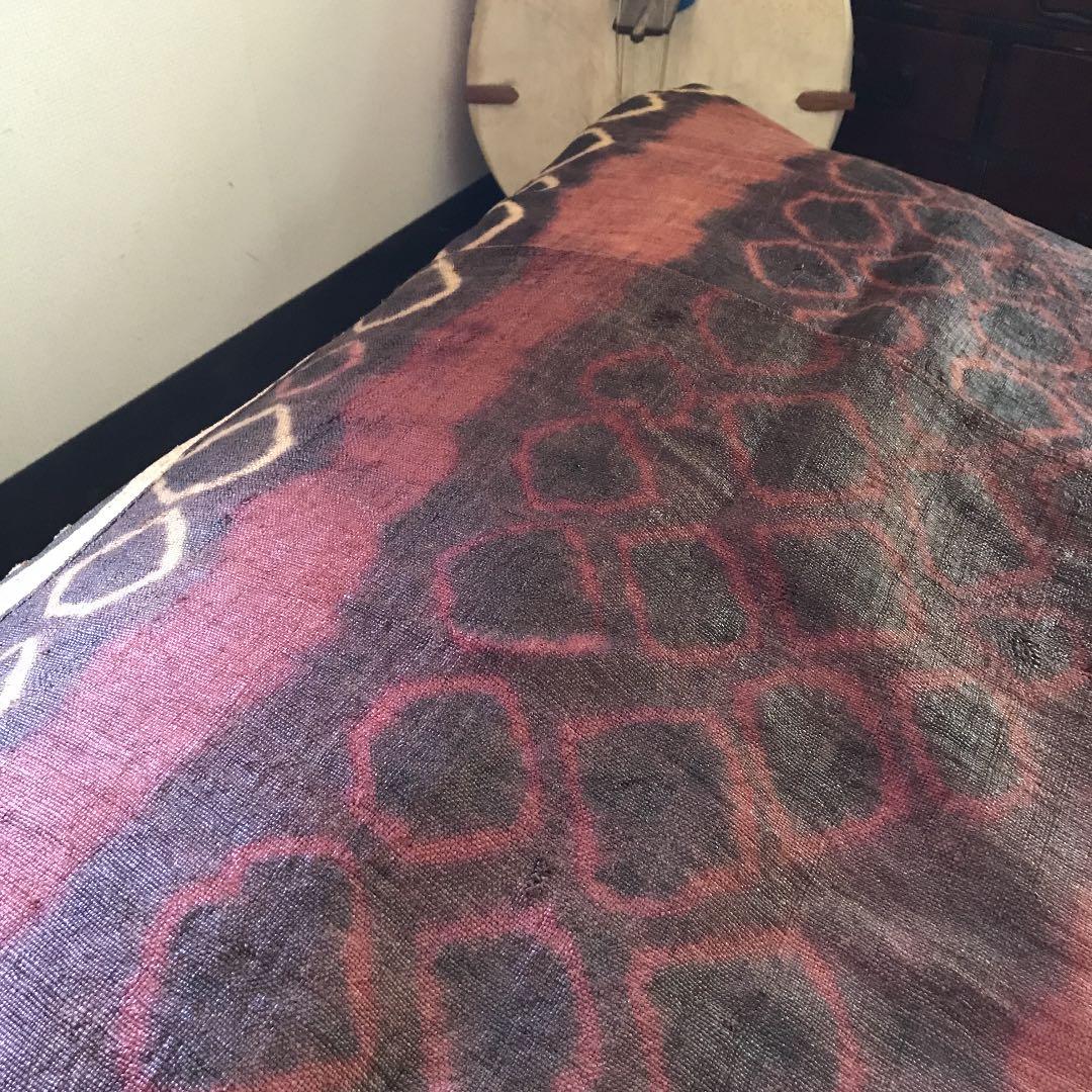 コンゴ民主共和国 クバ王國のラフィア精霊布 【コレクターピース