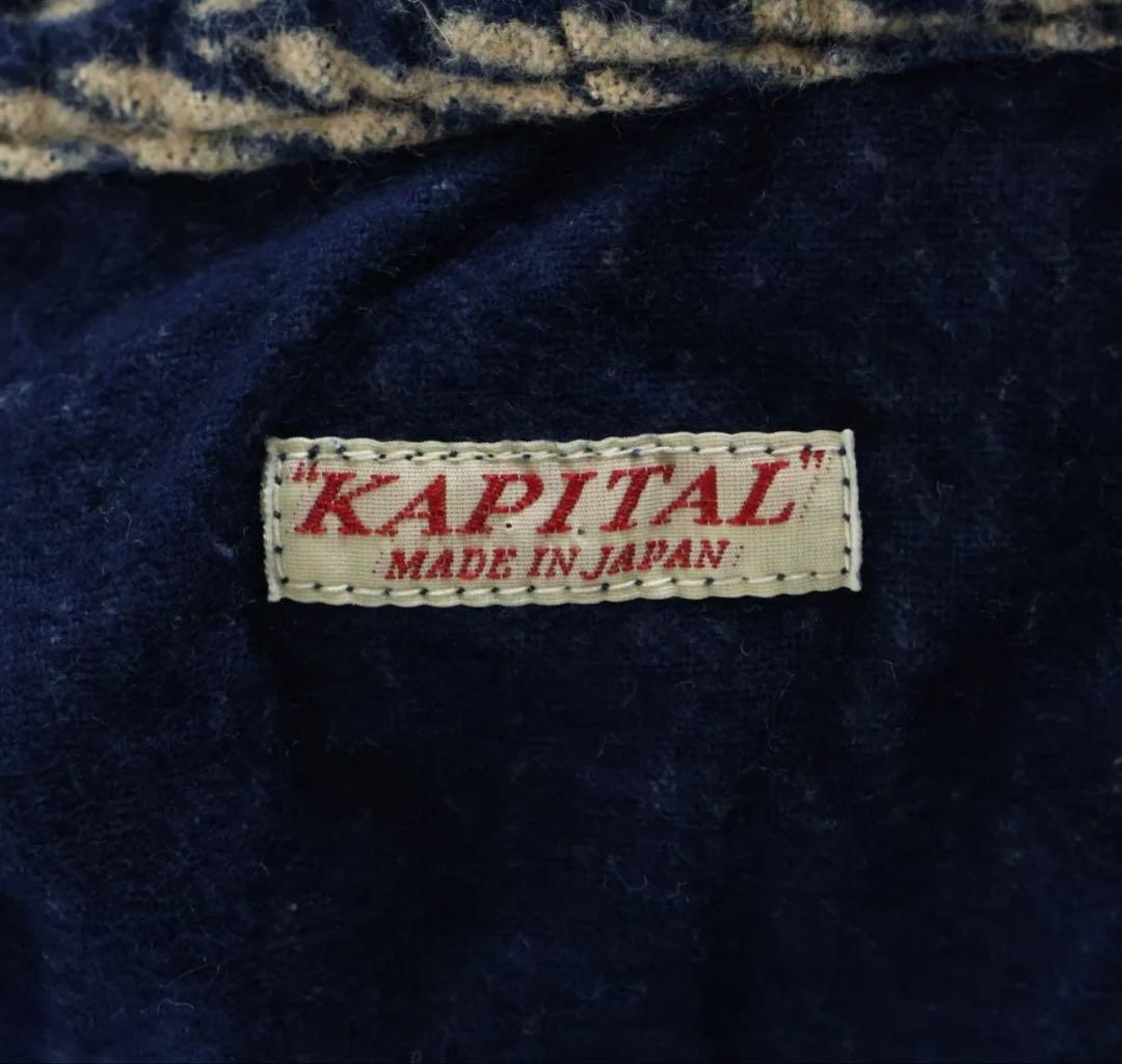 KAPITAL 23AW JAVA-YABANE柄 半纏ジャケット