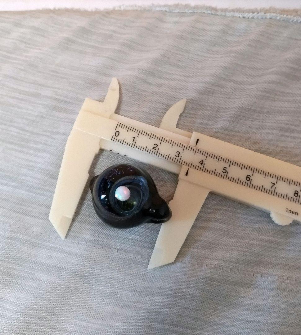 シンクロニシティグラスアート 宇宙 ブラックホールパイレックス