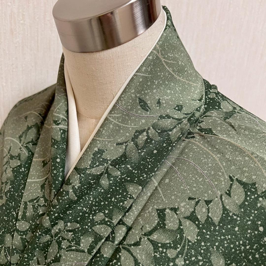 KJ2648 洗える着物 小紋 身丈157cm ポリエステル 化繊 - メルカリ