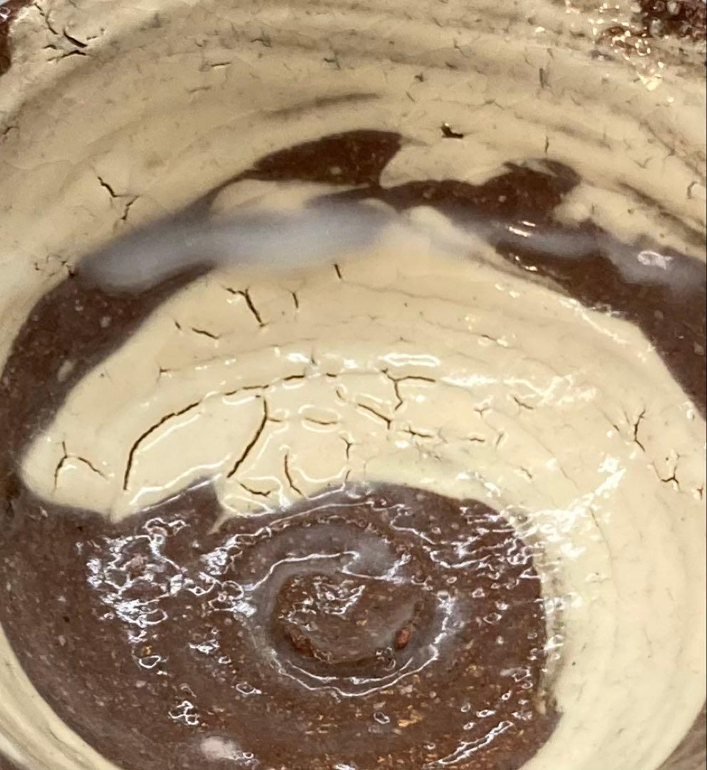 B305b 「酒盃」 四代 真清水蔵六造　共布共箱　京都　酒器　茶道具