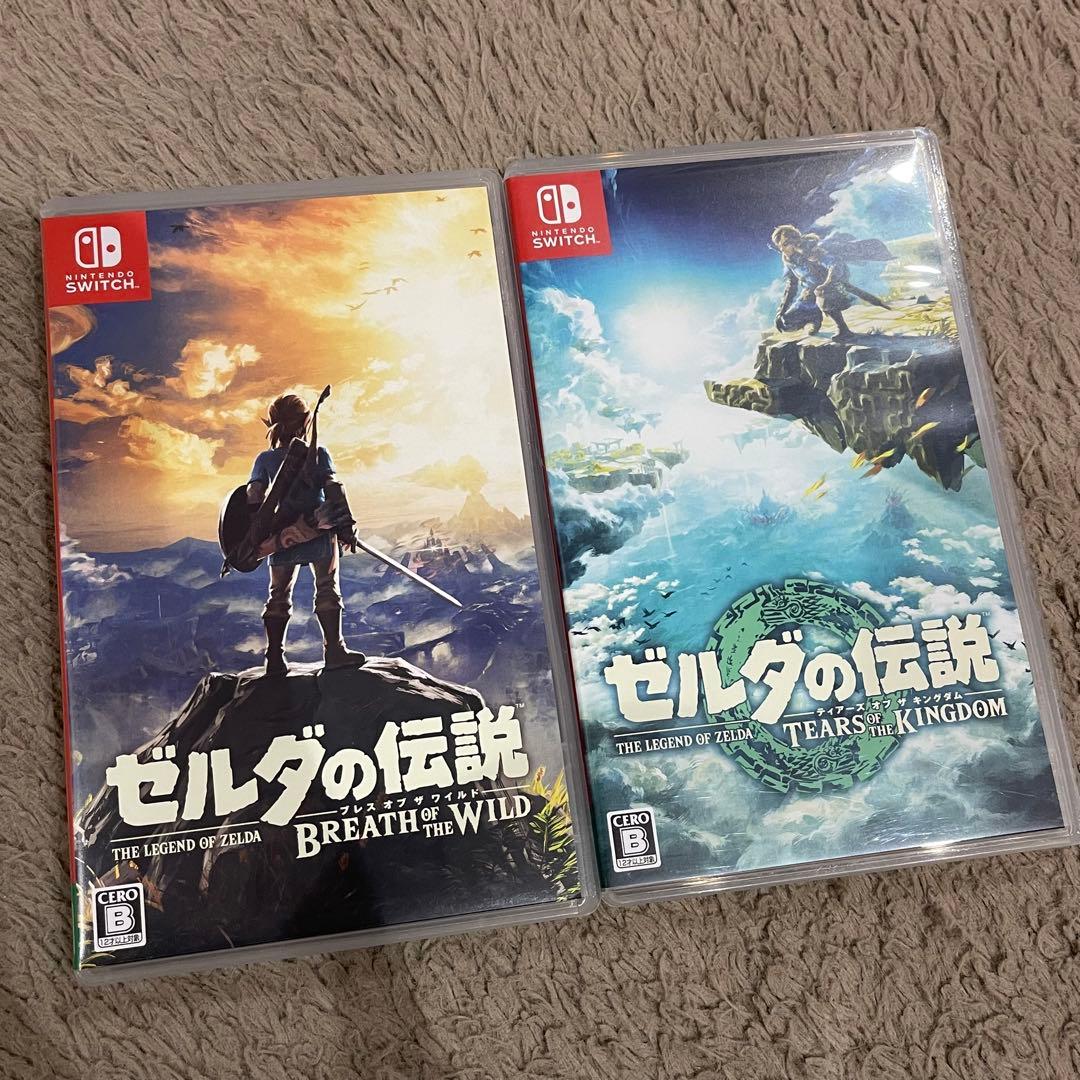 【ゼルダの伝説】ブレスオブザワイルド ＆ ティアーズオブザキングダム セット