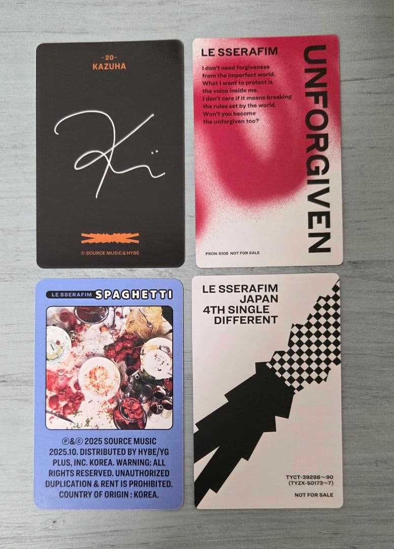 LE SSERAFIM ルセラフィム カズハ トレカ まとめ売り - メルカリ