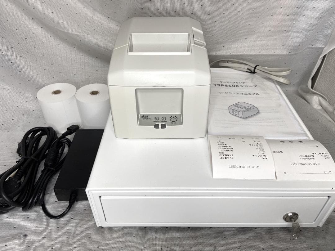 □スター精密サーマルプリンター＆ドロアー□TSP650IIエアレジ対応