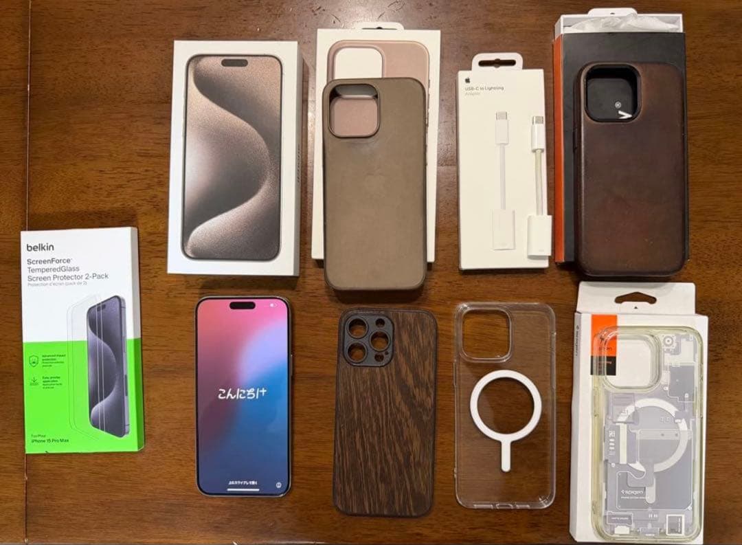 iPhone 15 Pro Max 512gb simフリー　おまけ付