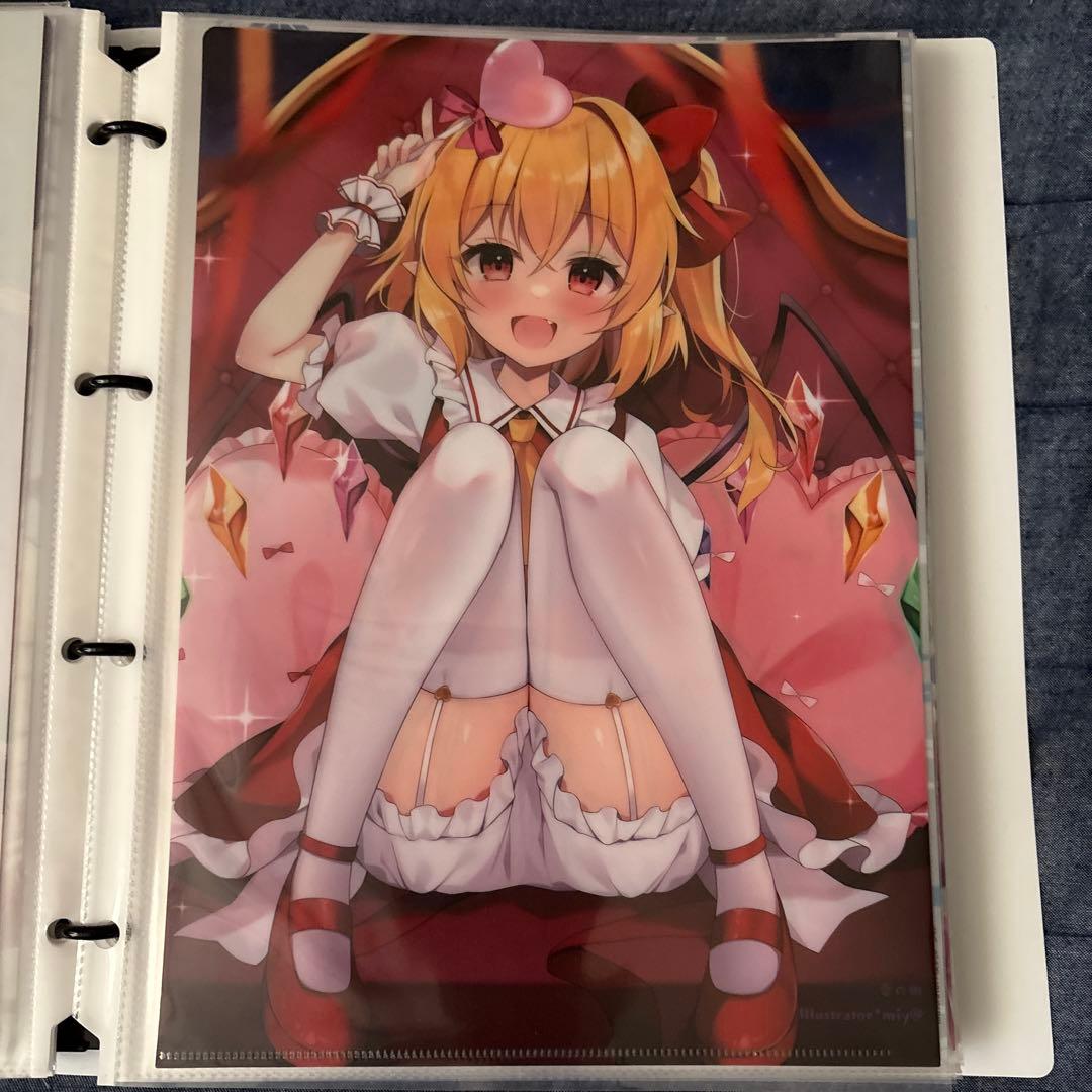 東方project フラン　ドロワ　美少女　クリアファイル　VZ26 東方project フラン ドロワ 美少女 クリアファイル VZ26 東方project