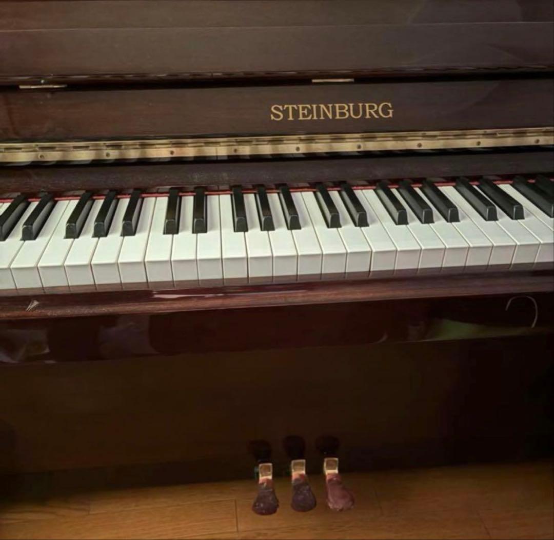 アップライトピアノ 『STEINBURG』 HAMAMATSU JAPAN - メルカリ