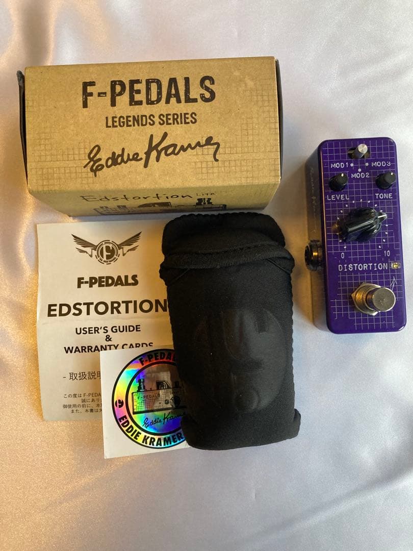 F-PEDALS Edstortion Lite 監修-Eddie Kramer