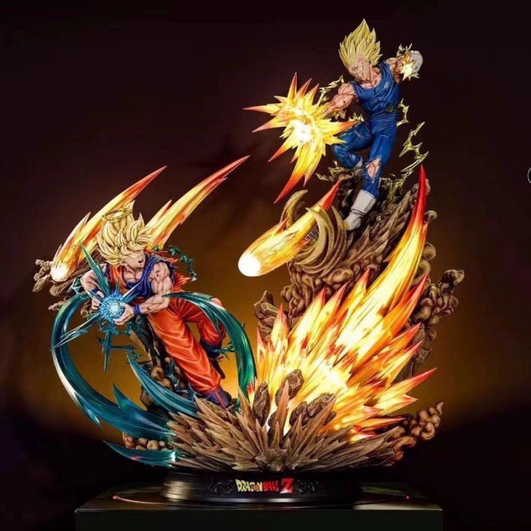 ドラゴンボール 孫悟空 ベジータ フィギュア ガレージキット - メルカリ