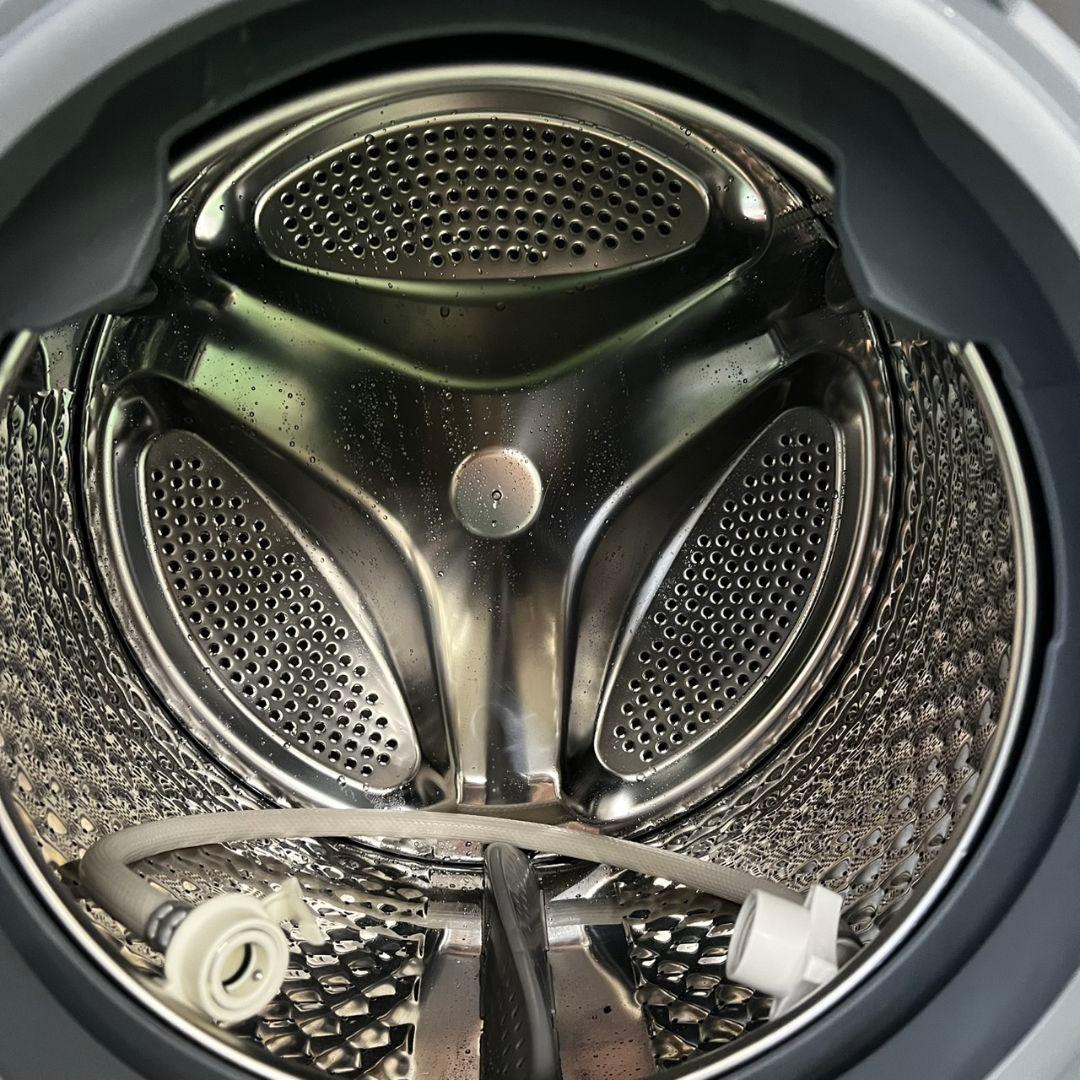 4 ドラム式洗濯機 23年 8キロ 左開き 黒 綺麗 安い 設置無料