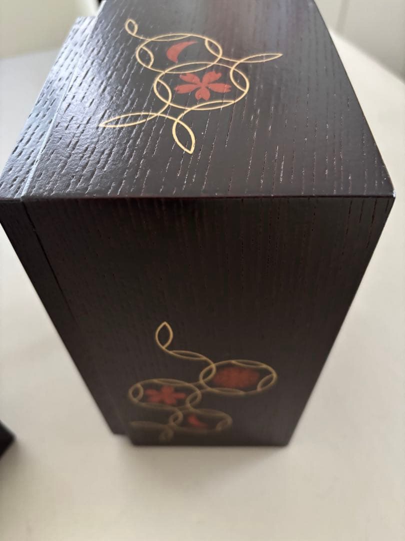 茶道具 搔き合わせ 溜め色 塗り 四季七宝蒔絵 未使用茶箱 おまけセット