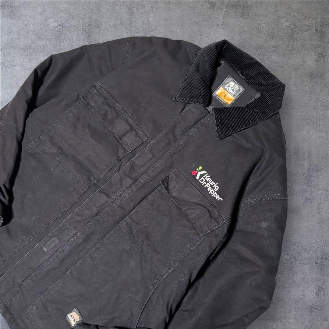 激レア 企業ロゴ Berne Workwear Keurig Dr Pepper