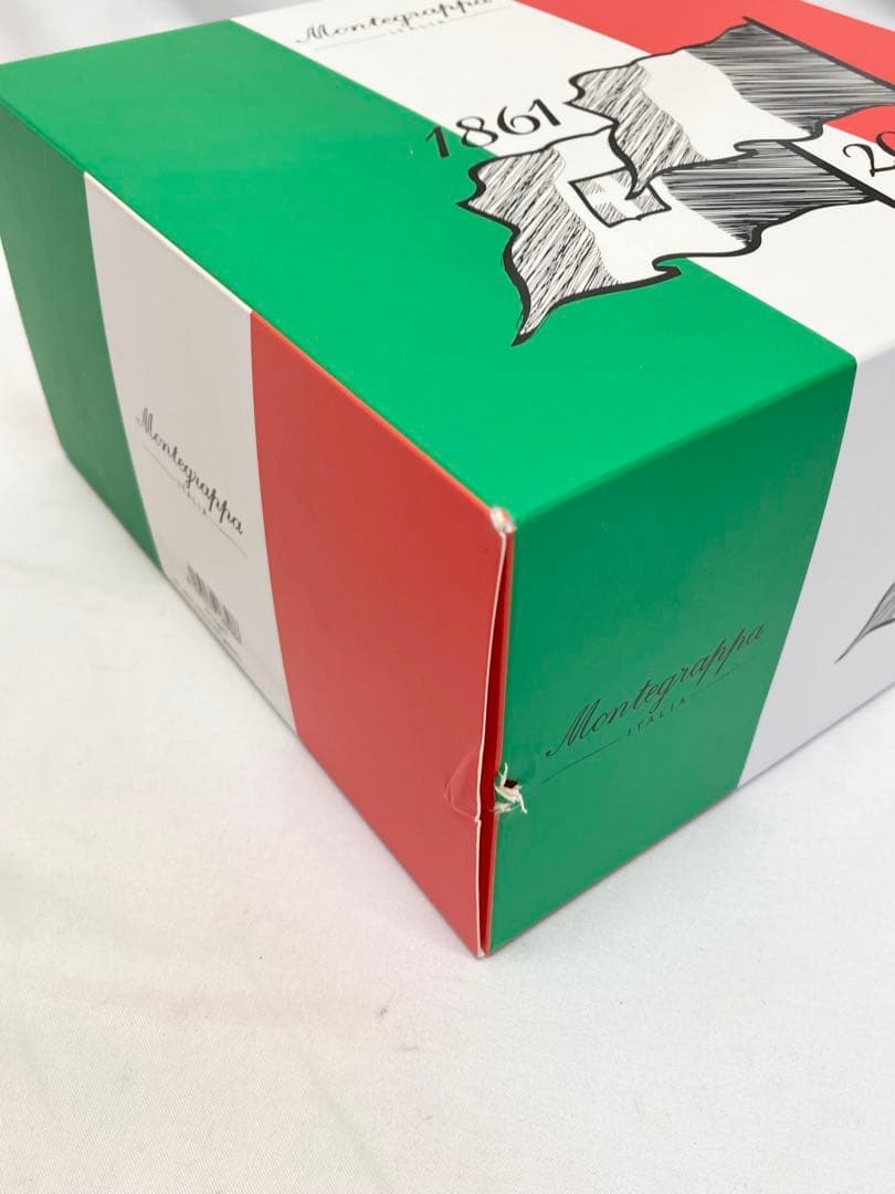 モンテグラッパ　イタリア150周年　ボールペン　シルバー