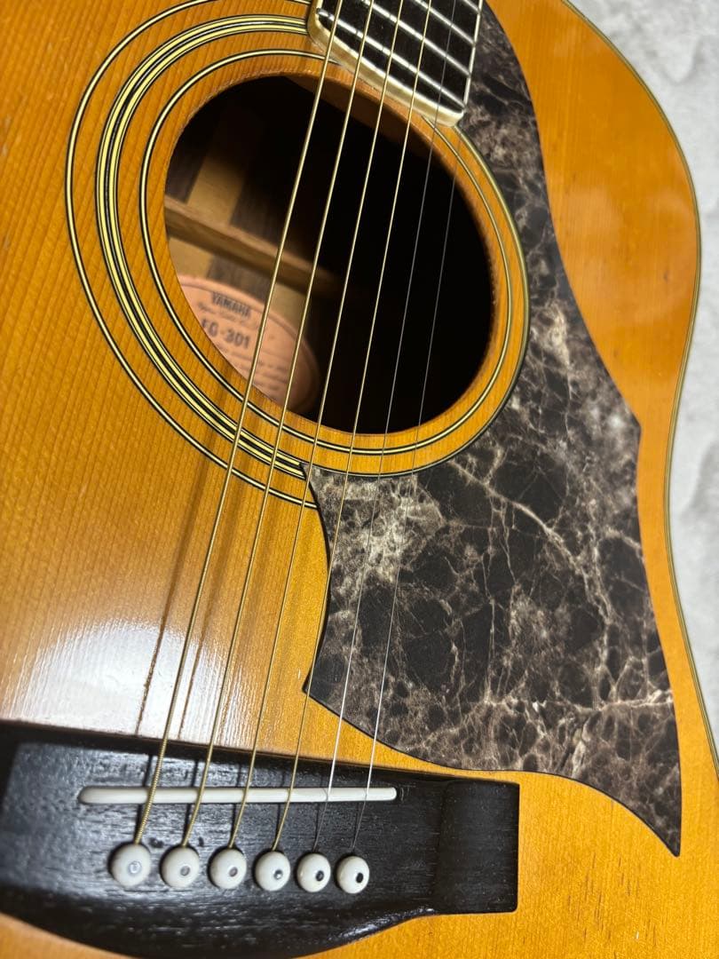 YAMAHA FG-301 オレンジラベル 調整品 ハードケース付き - メルカリ