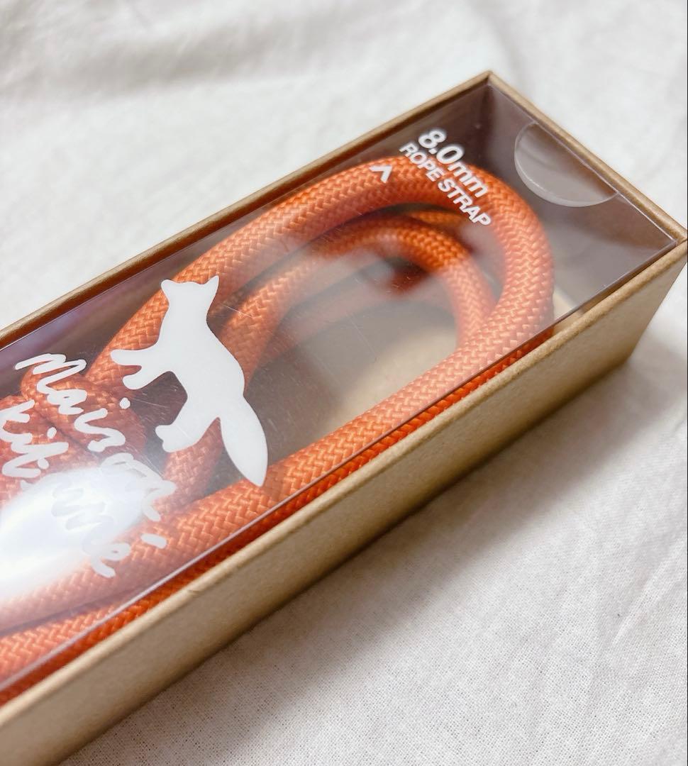 MAISONKITSUNE×TOPOLOGIE 8.0mm ROPESTRAP