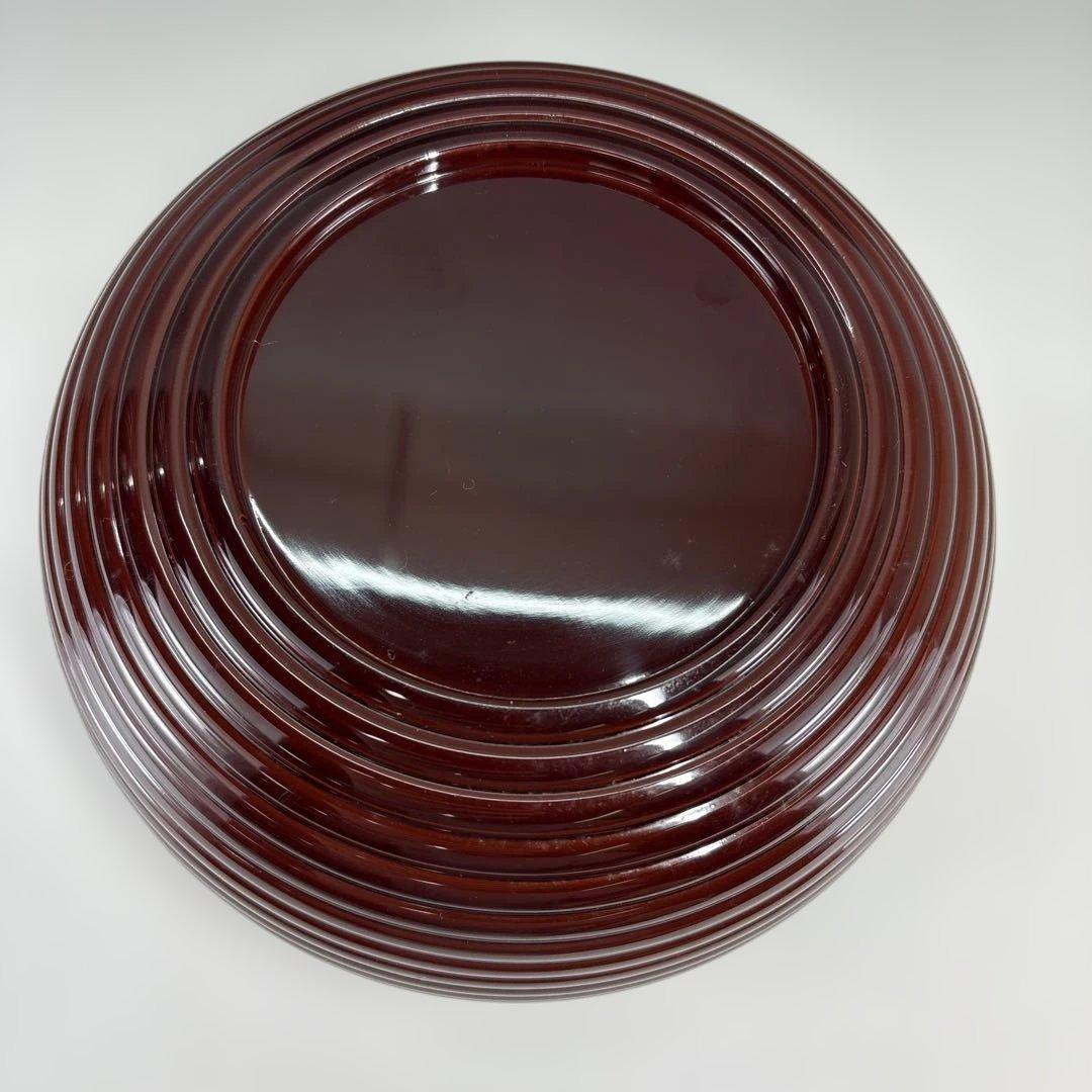 【茶道具】ロクロ目唐松食籠（紙箱）