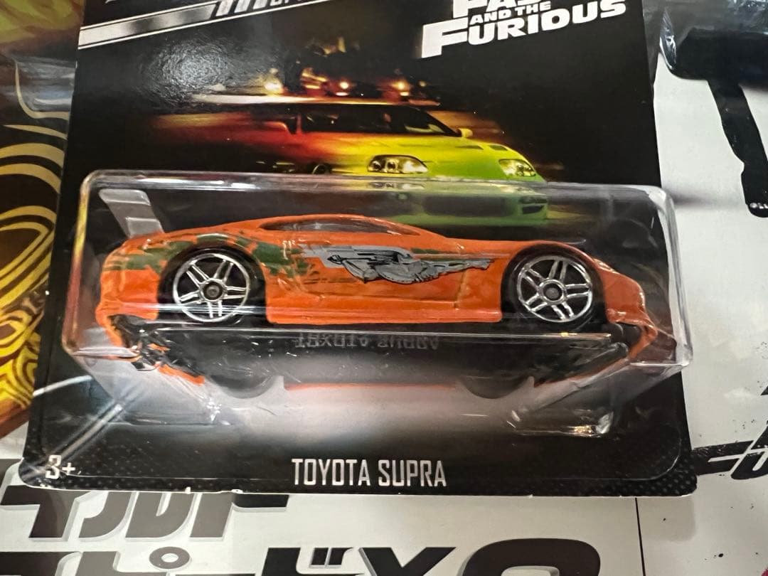 ミニカー Hotwheels FAST&FURIOUS TOYOTA SUPRA