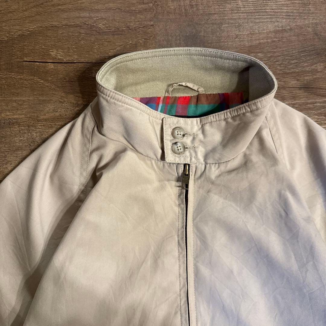 80s 古着 Eddie Bauer ハリントンジャケット 黒タグ 裏地 短丈 - メルカリ