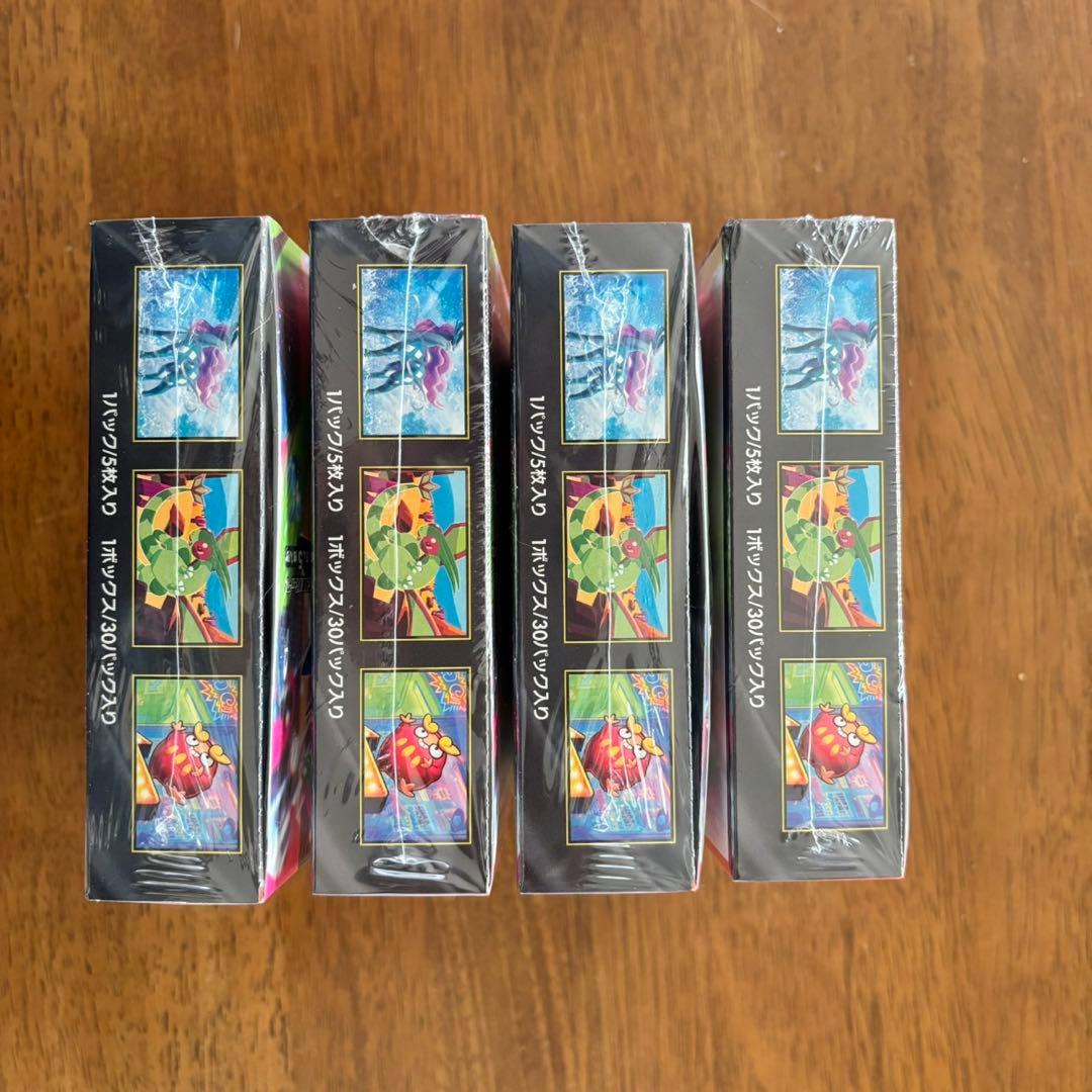 【新品未開封】ポケモンカード インフェルノX 4BOX シュリンク付き