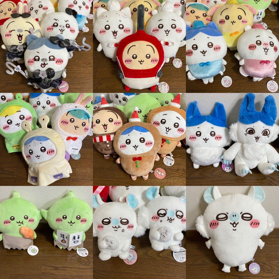 ちいかわ　ぬいぐるみ23個セットまとめ売り　ハチワレ　うさぎ　モモンガ　ゴブリン