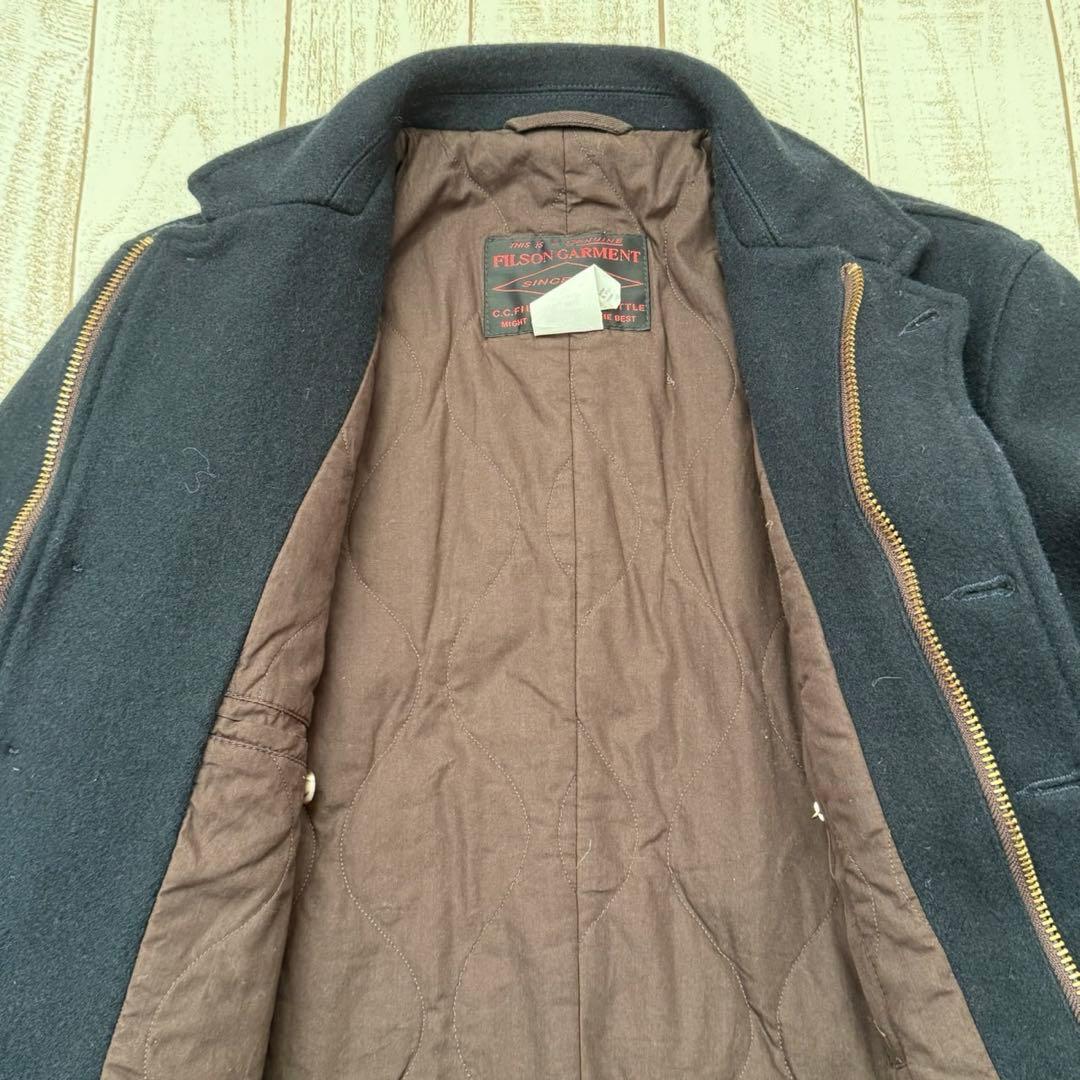 イタリア製【フィルソン】ブラックレーベル　レイルロードマンズコート　マッキーノ