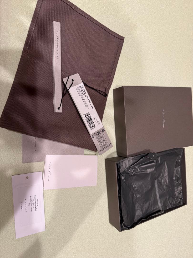 Rick Owens/Hollywood Anthem Cuffブレスレット黒