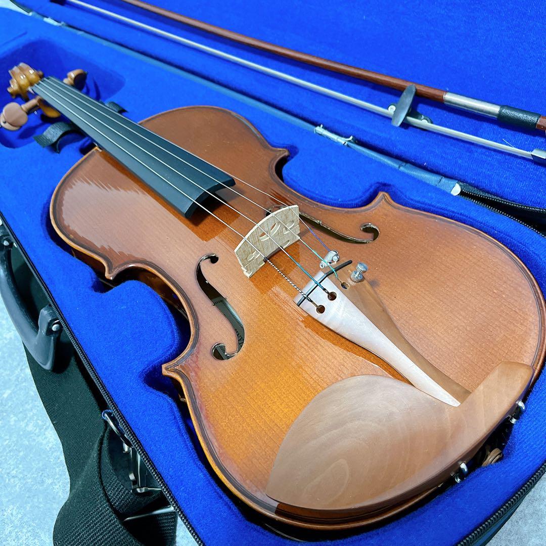 JINYIN 4/4 バイオリン 金音提琴 ヴァイオリン トラ杢 中国 ケース