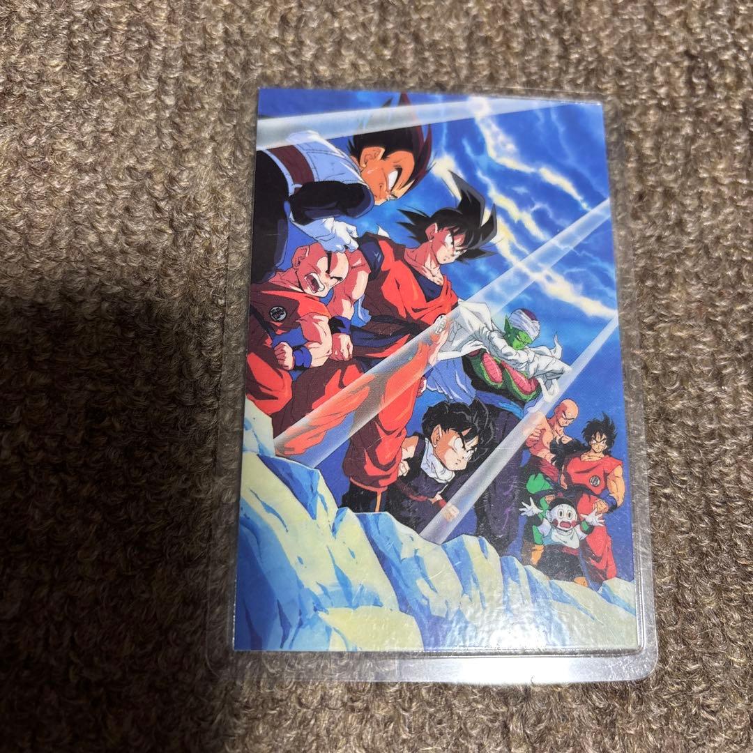 ドラゴンボールZ 新品 ラミネートカード 当時物 孫悟空 鳥山明 激レア