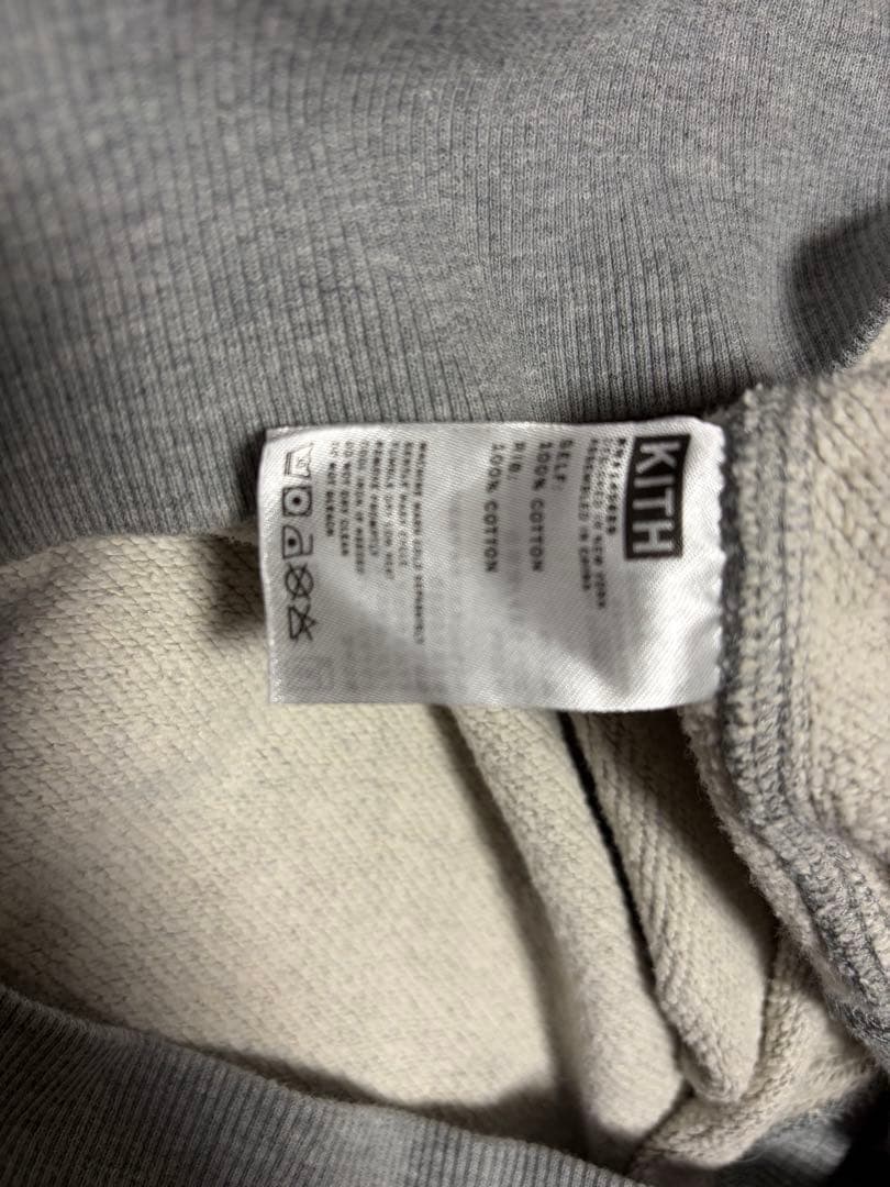 KITH グレー フーディー M