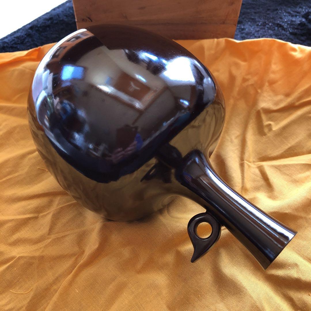 WAKO和光 鋳銅 飾耳花入