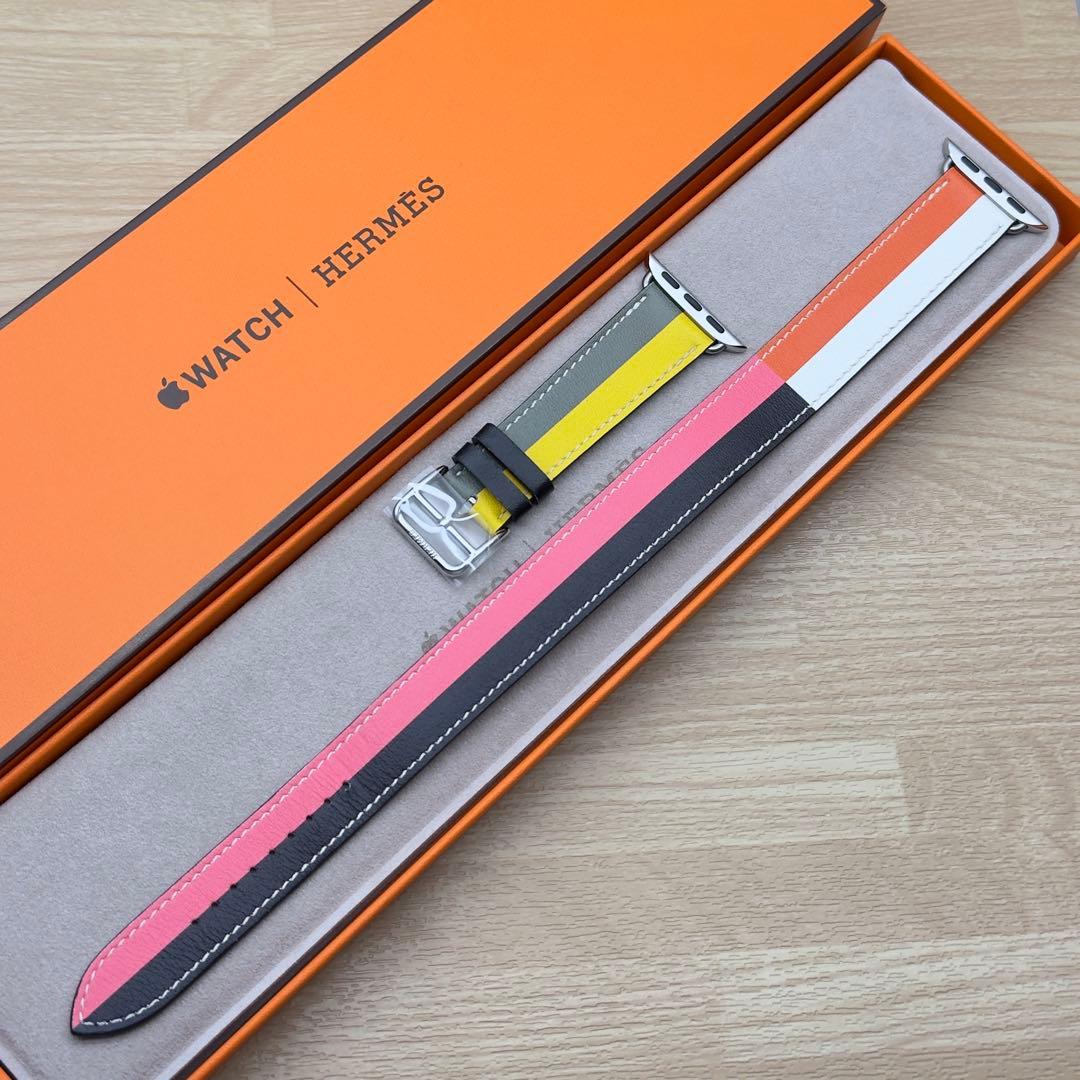 2151 Apple Watch エルメス カザック ドゥブルトゥール レザー - メルカリ