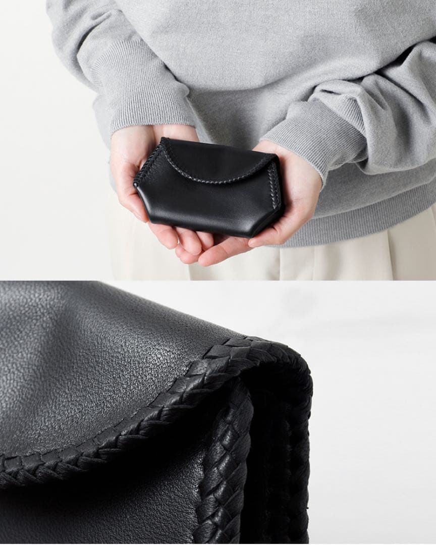 Aeta 【美品】SMALL POUCH シープレザー スモールポーチ アエタ