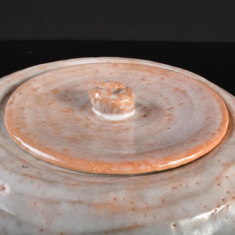 茶道具 印南窯 井上方竹造 瓢箪 水指 共布 堀内宗完極め箱