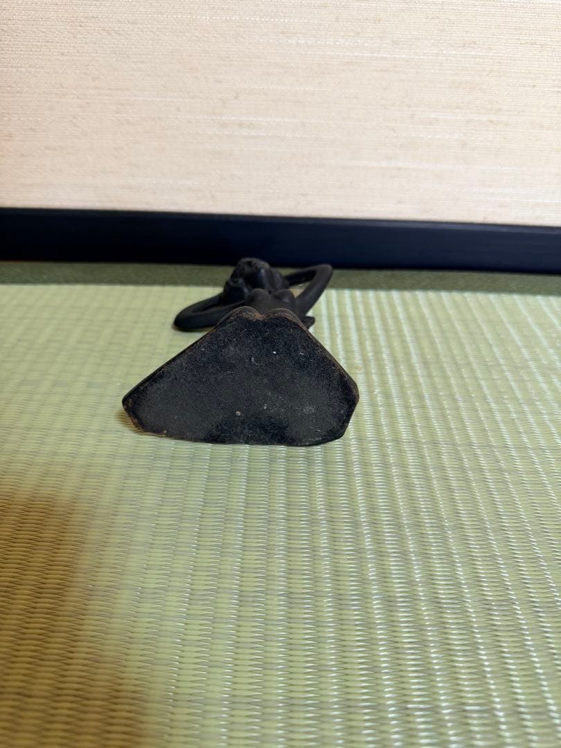 ヴィンテージ 裸婦 鉄鋳物 レトロ 南部鉄器 ブックエンド アート