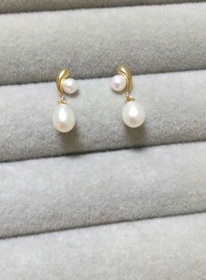 K18 ピアス 4℃ VA アガット エテ アーカー ココシュニック好も♪