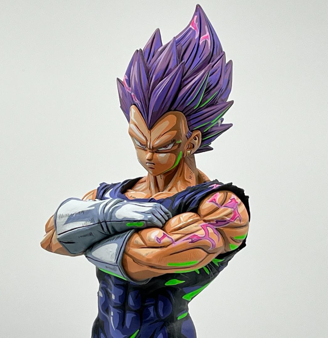 ドラゴンボール超 破壊神ベジータ 我儘の極意 二次元彩色 リペイント フィギュア