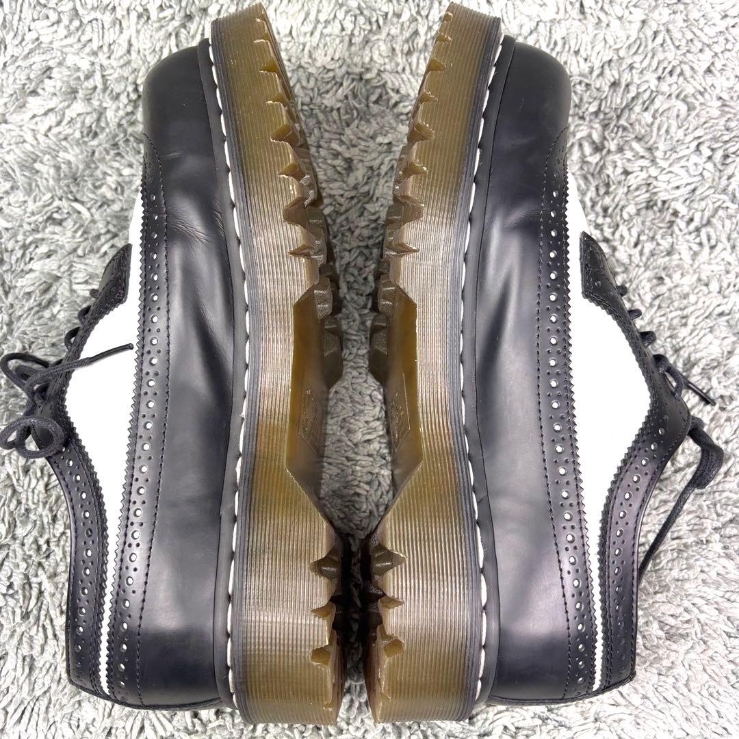 極美品❣️ Dr.Martensドクターマーチン ウイングチップ バイカラー 黒白