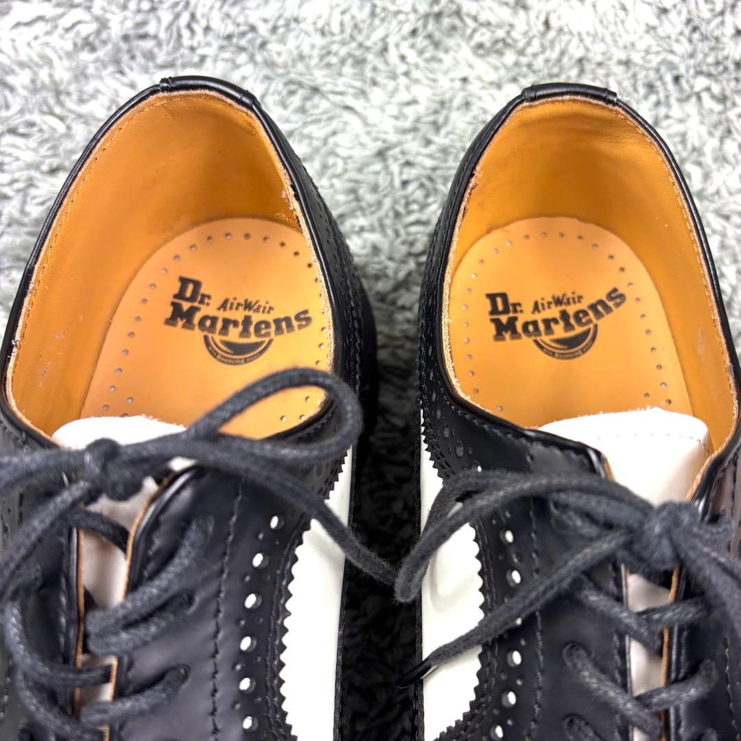 極美品❣️ Dr.Martensドクターマーチン ウイングチップ バイカラー 黒白